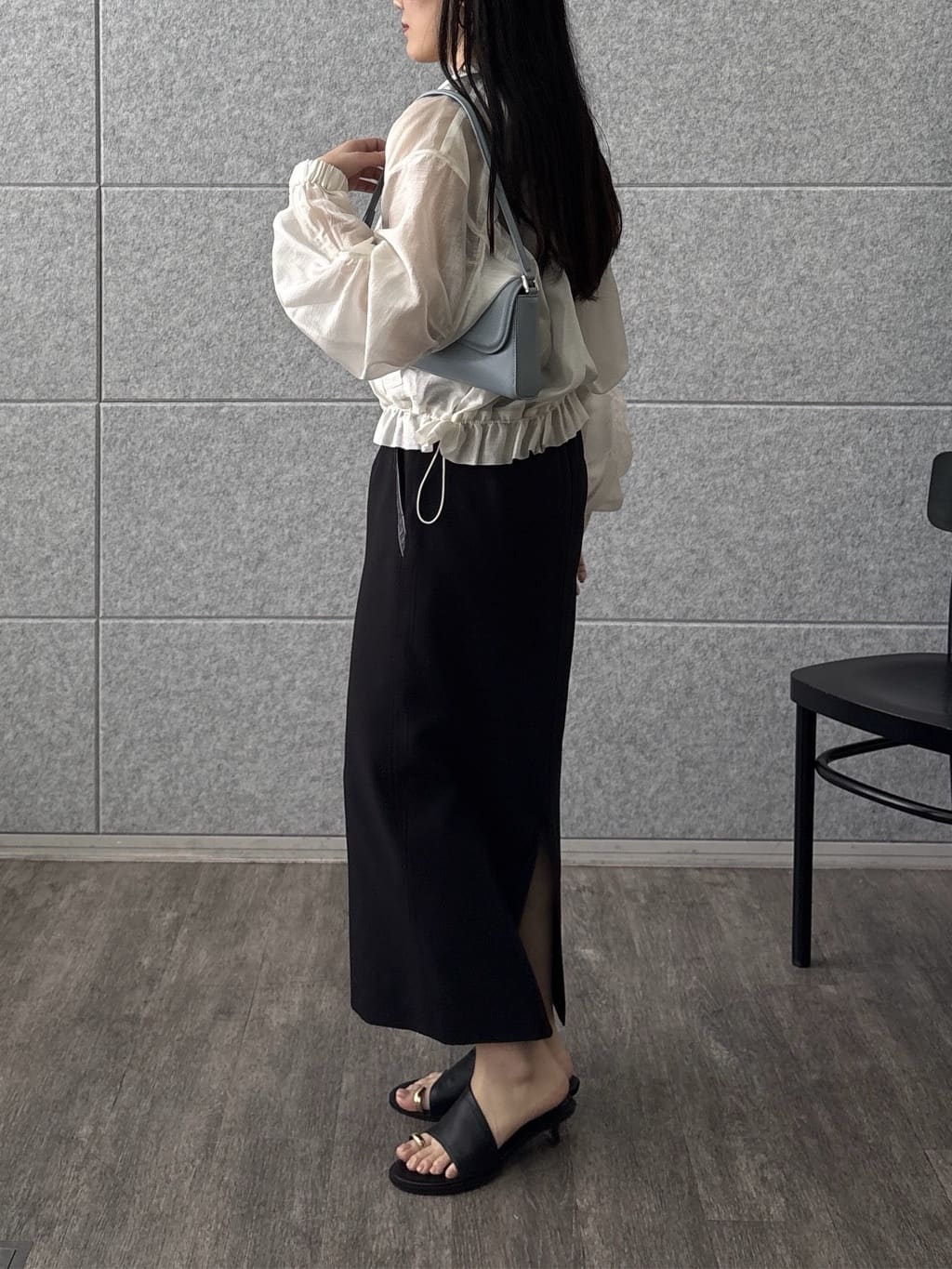 rinaさんの「INDIVI｜シアーシャーリングブルゾン」を使ったコーディネート