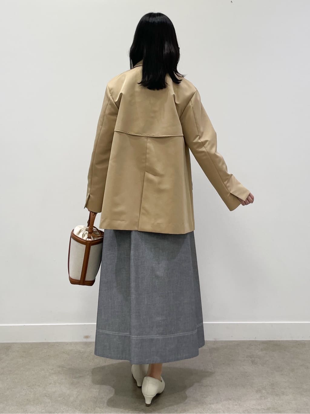 yukariさんの「Reflect｜【オン・オフ着回しやすい◎】ダブルブレストジャケット」を使ったコーディネート
