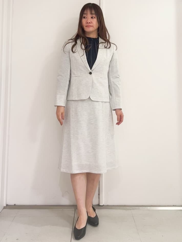 miさんの「Reflect｜【SS-4Lサイズ／UVカット／接触冷感】匠ジャケット／ベーシックテーラード」を使ったコーディネート
