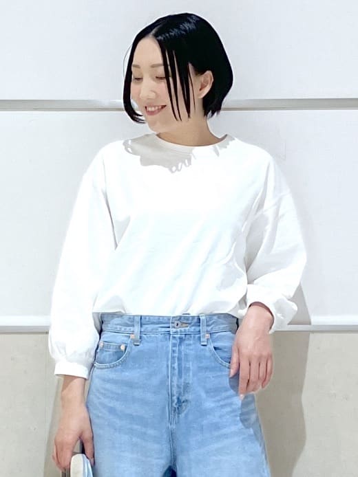 eriko さんの「Dessin｜【ユニセックス/洗える】吊り裏毛フーデッドパーカー」を使ったコーディネート