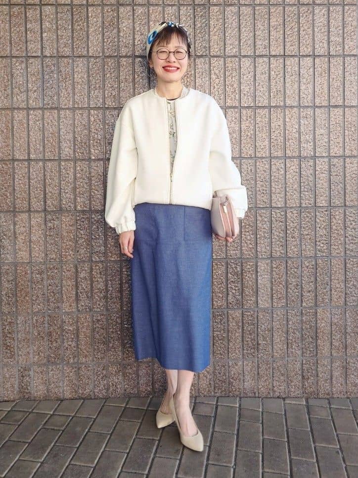 MUTSUKOさんの「UNTITLED｜◆【春アウター/ゆったり】ダンボールジップブルゾン」を使ったコーディネート