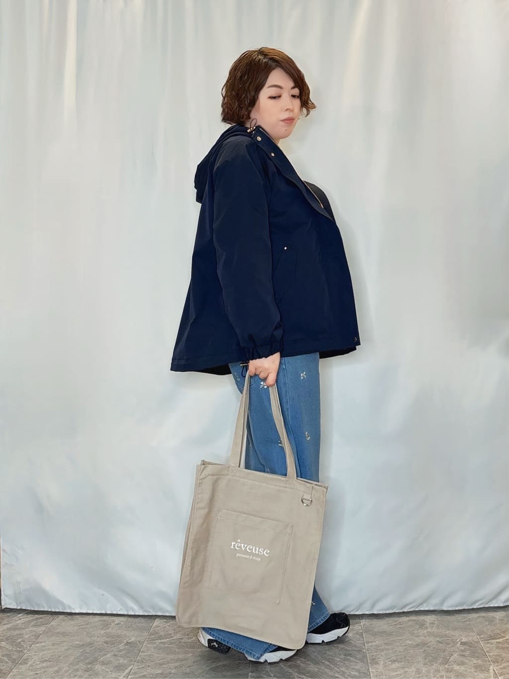 たみさんの「SHOO･LA･RUE｜楽にきちんと見られたい　大人カジュアルボーダーニット」を使ったコーディネート
