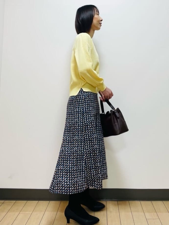 Riiさんの「Reflect｜【至福の履き心地】&rsquo;25秋冬 やみつきパンプス」を使ったコーディネート