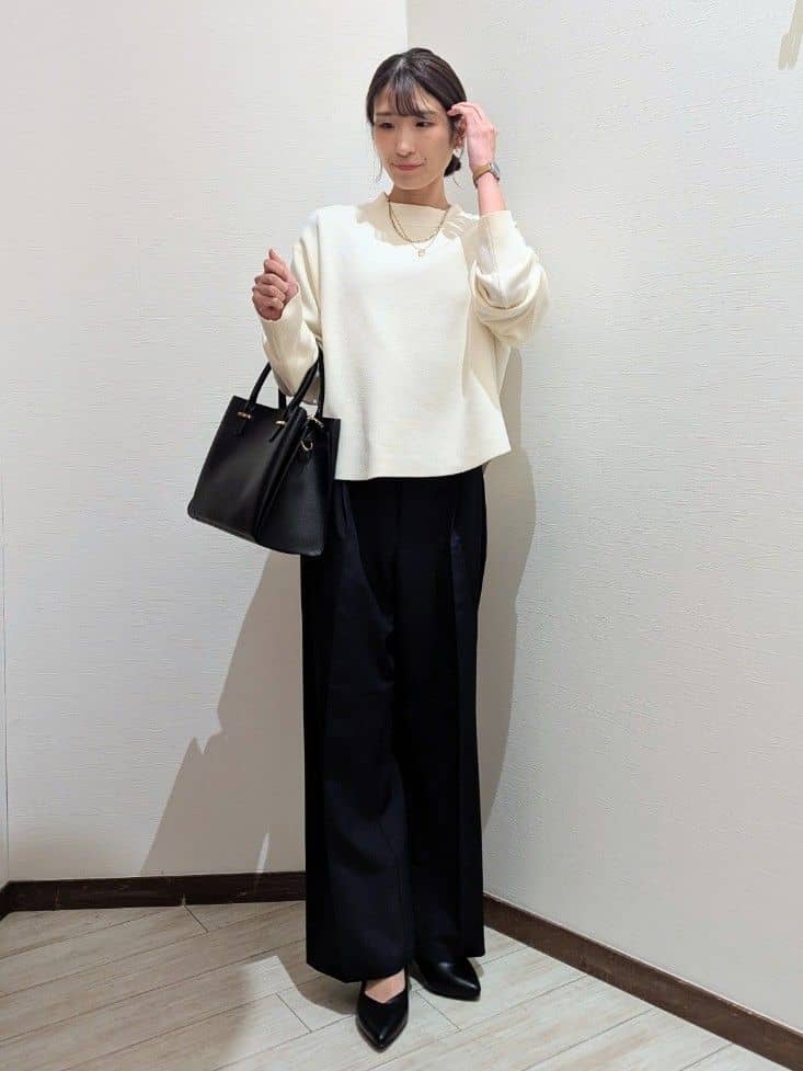 asa.さんの「SHOO･LA･RUE｜【セットアップ可/S-LL/洗濯機可】サッと羽織ってこなれ見え ダブルブレストジレ」を使ったコーディネート