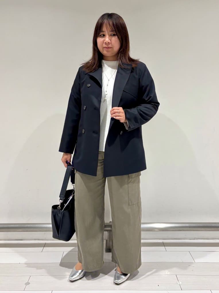 SAEさんの「Reflect｜【オン・オフ着回しやすい◎】ダブルブレストジャケット」を使ったコーディネート