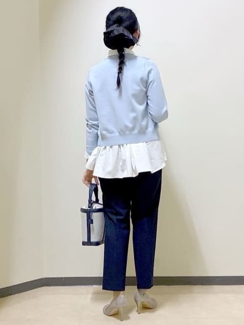  beni_gingerさんの「Reflect｜【着映え◎】ツイード風ニットカーディガン」を使ったコーディネート