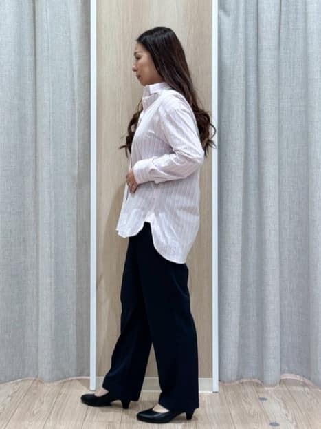sachiさんの「grove｜羽織としても大活躍！驚きの伸びを備えたコットンナイロンストレッチシャツ」を使ったコーディネート