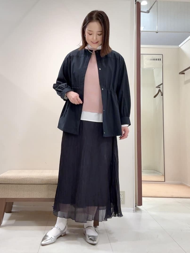 YUIさんの「UNTITLED｜◆【はっ水】ライトコットンミリタリーコート」を使ったコーディネート