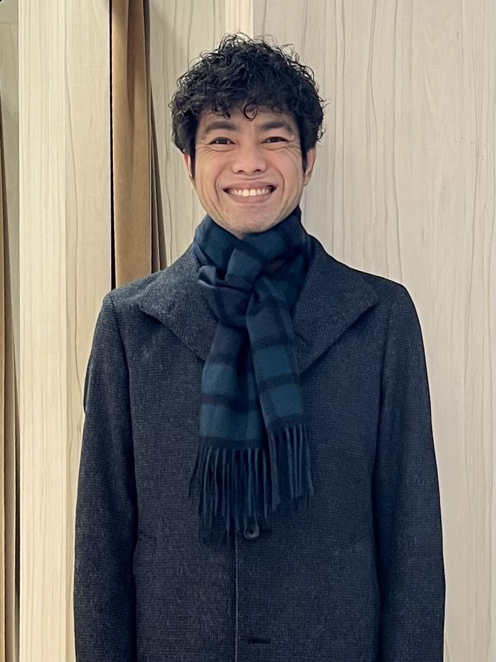 URAさんの「TAKEO KIKUCHI｜アンチピリング タートルネック ニット」を使ったコーディネート