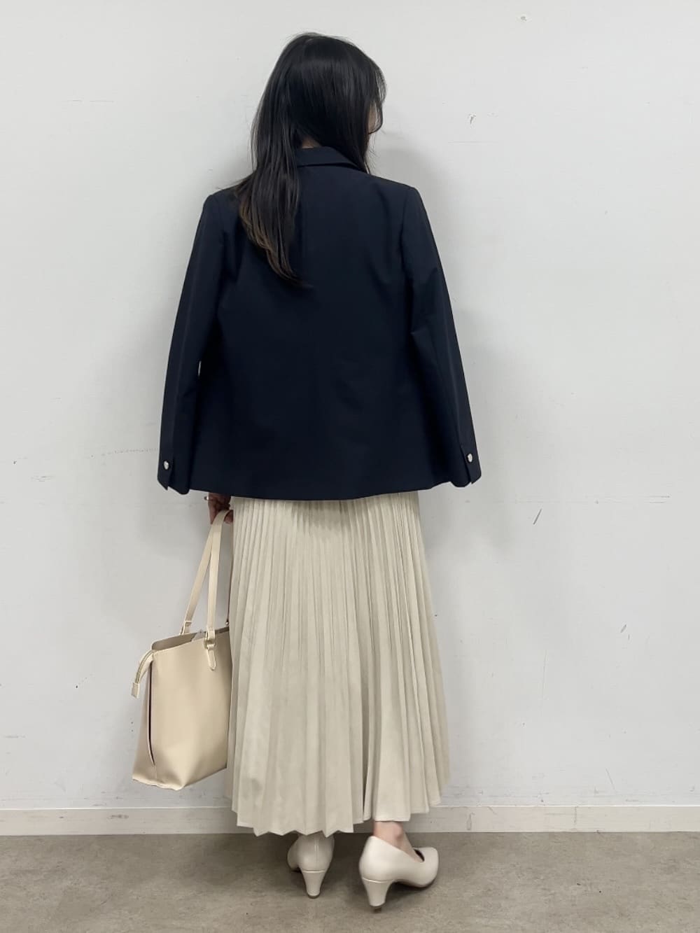 cotaniさんの「SHOO･LA･RUE｜【セットアップ可/S-LL/洗濯機可】マニッシュに決まる ダブルブレストジャケット」を使ったコーディネート