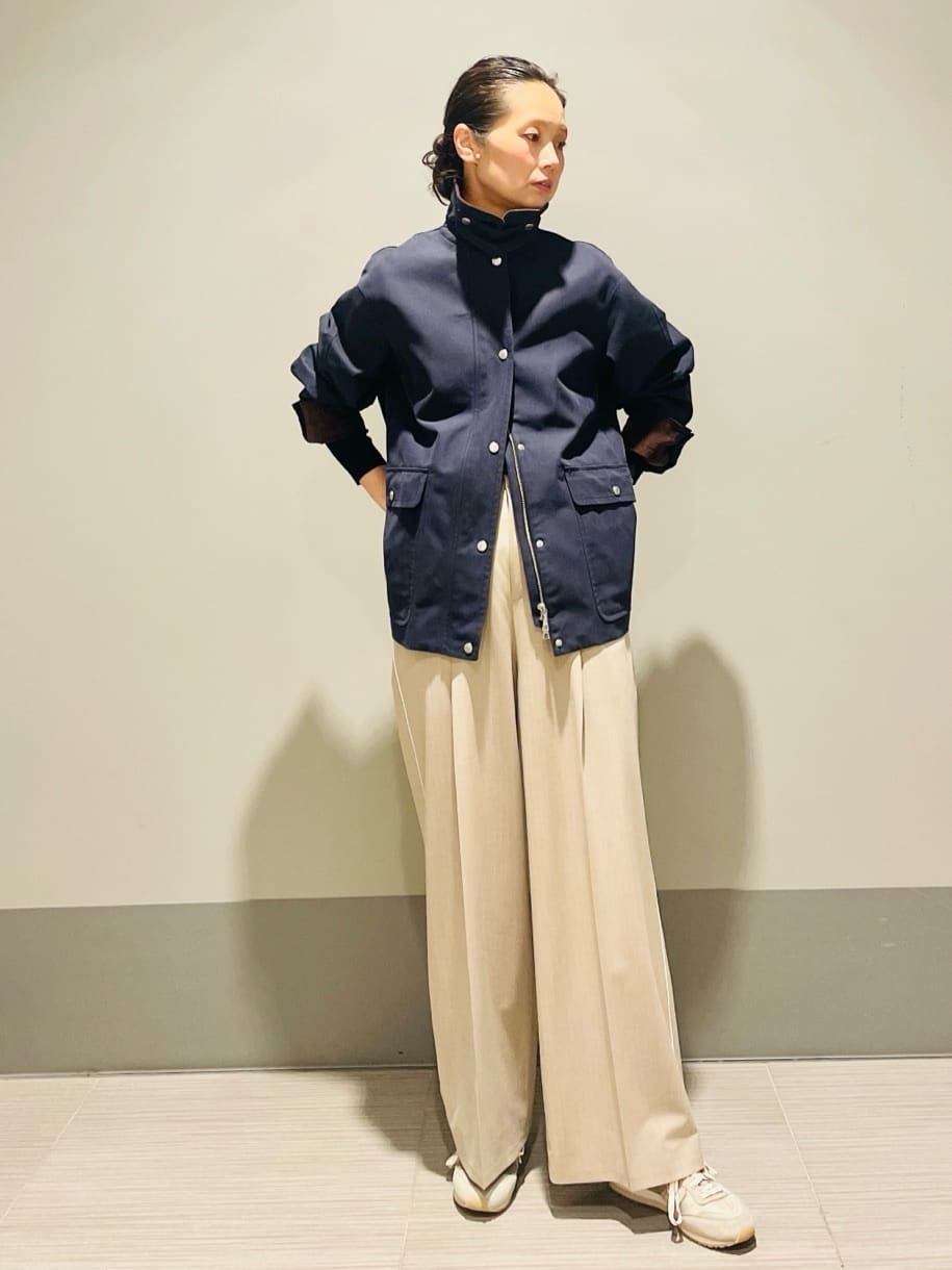 Annさんの「DRESSTERIOR｜◆【ウォッシャブル】コットンフルニードルニット」を使ったコーディネート