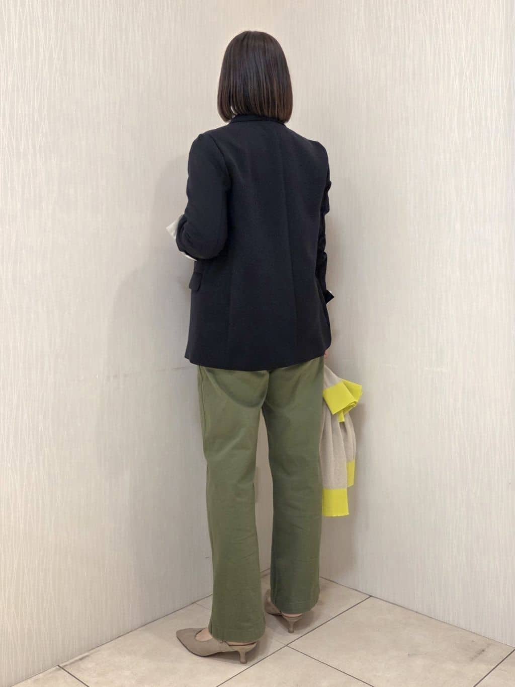 naokoさんの「UNTITLED｜◆【洗える/ストレッチ性】ダブルブレストジャケット」を使ったコーディネート