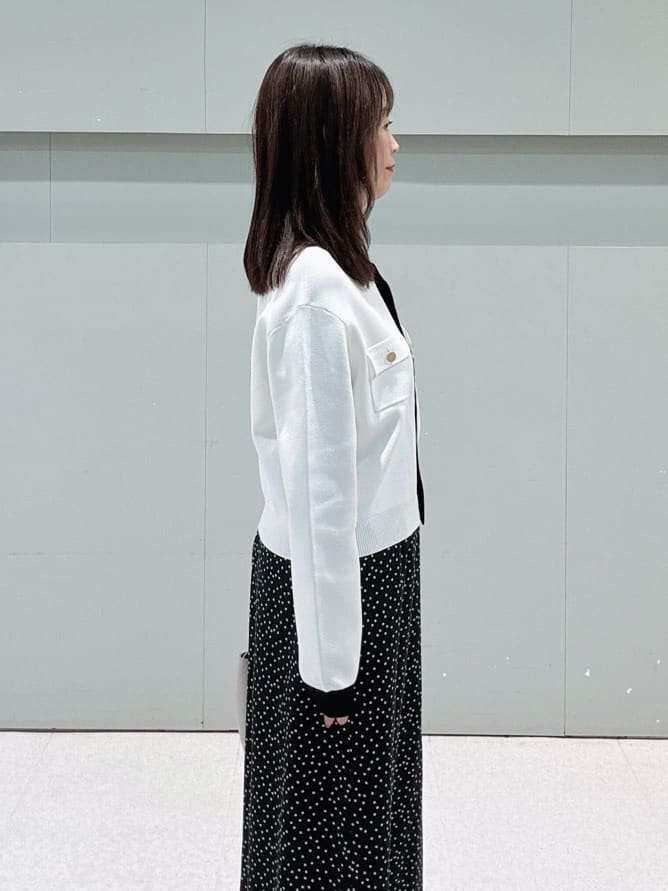 makiさんの「UNTITLED｜【洗える/ジャケット風】ミラノリブカーディガン」を使ったコーディネート