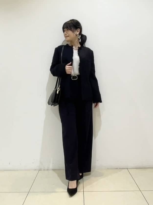 watanabeさんの「UNTITLED｜【透けにくい/ウエストイン見え】タックブラウス」を使ったコーディネート