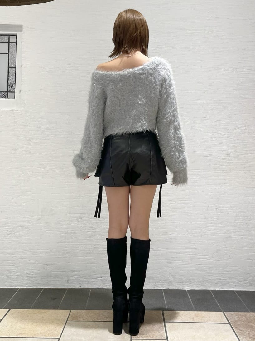 Maoさんの「ESPERANZA｜【ラク盛り/約12cm】ラク盛り厚底ロングブーツ」を使ったコーディネート
