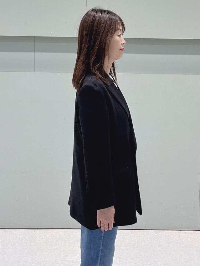 makiさんの「UNTITLED｜◆【洗える/ストレッチ性】ダブルブレストジャケット」を使ったコーディネート