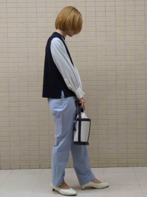 ひまりさんの「Reflect｜【フォーマル／入卒／長さ調節可】淡水パールロングネックレス」を使ったコーディネート