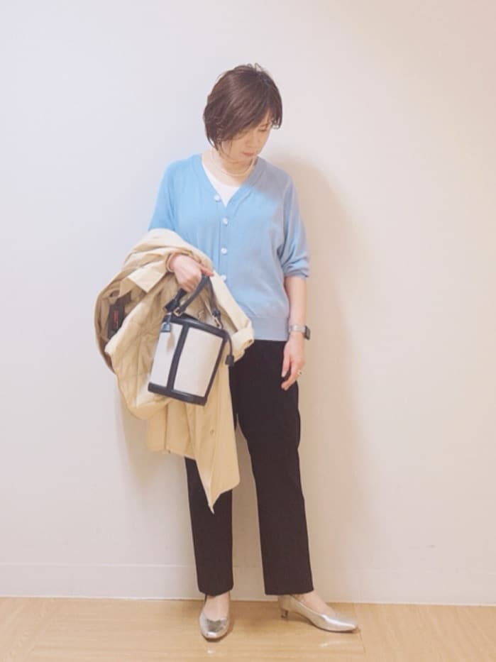 マキコさんの「Reflect｜【中綿ライナー付き】ライナー付きフーデッドロングコート」を使ったコーディネート