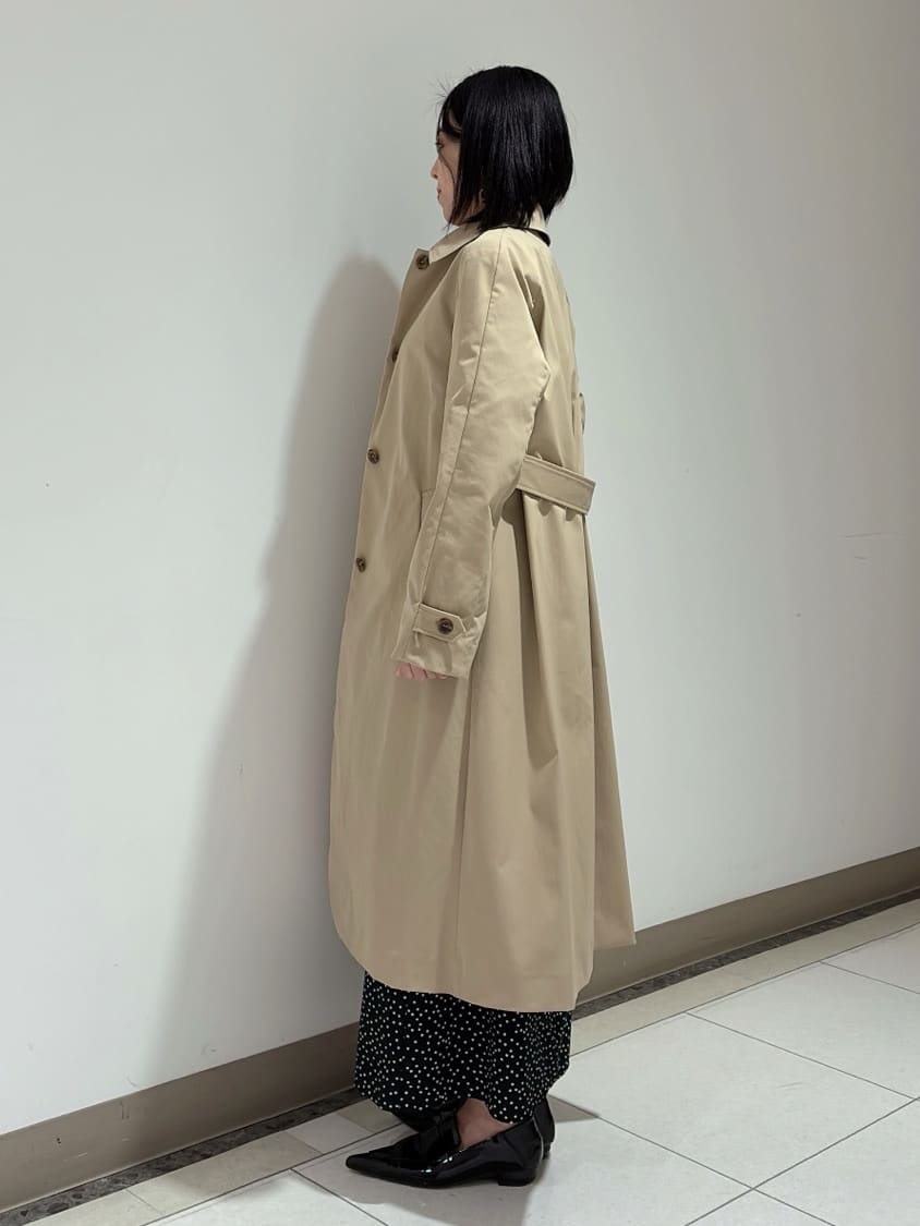 環さんの「UNTITLED｜◆【はっ水/洗える】タスランステンカラーコート」を使ったコーディネート