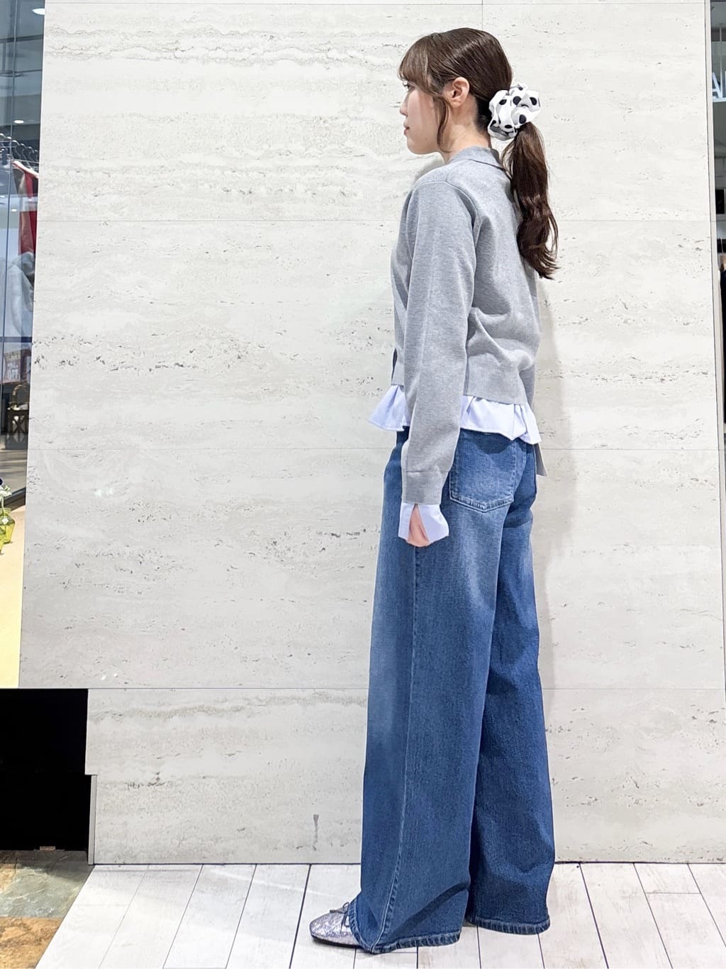 かほさんの「OPAQUE.CLIP｜【低反発】フラットバレエシューズ」を使ったコーディネート