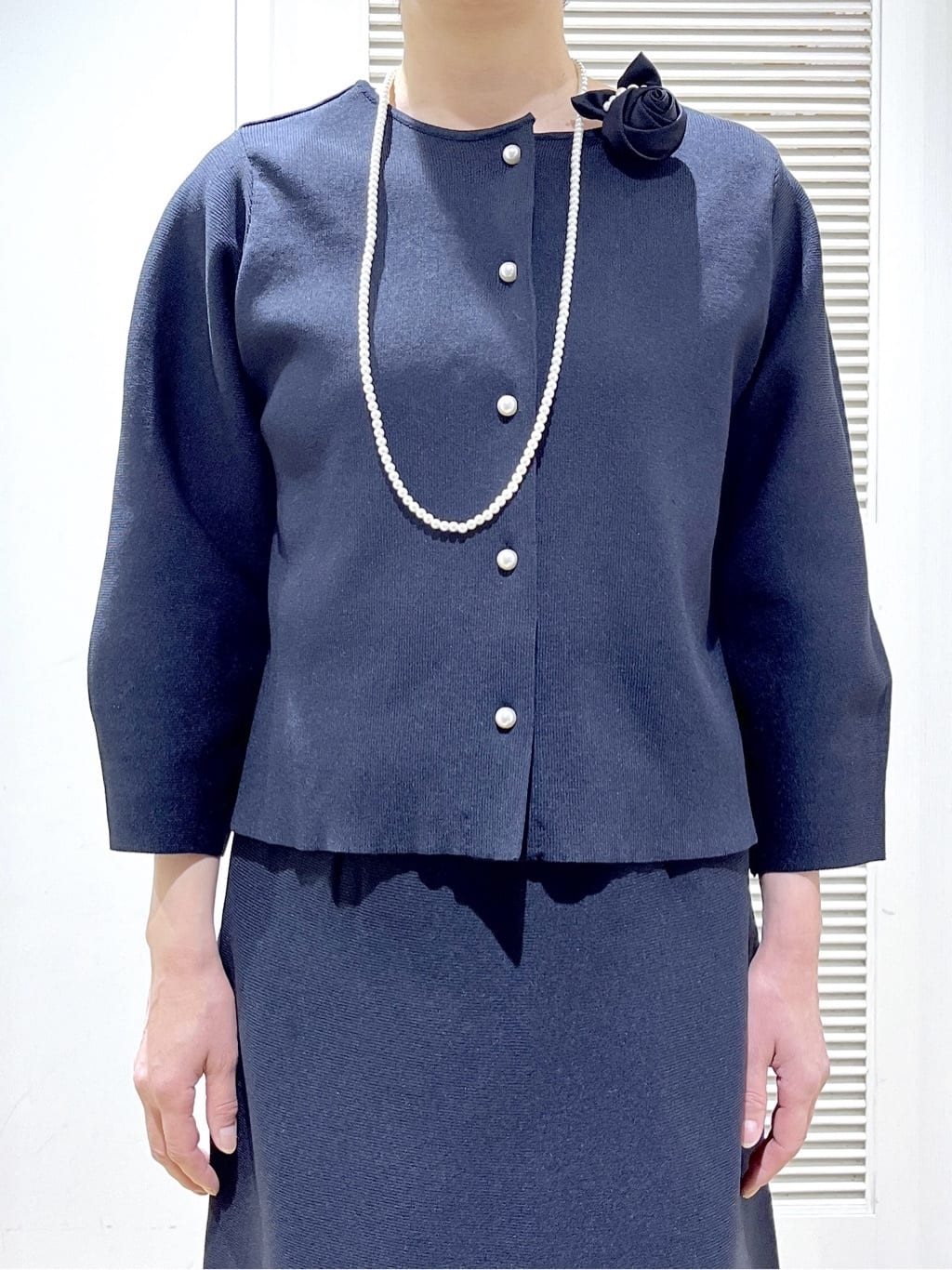 Miyazakiさんの「Dessin｜【入卒/セレモニー/単品使い2WAY可能】ニットセットアップ」を使ったコーディネート