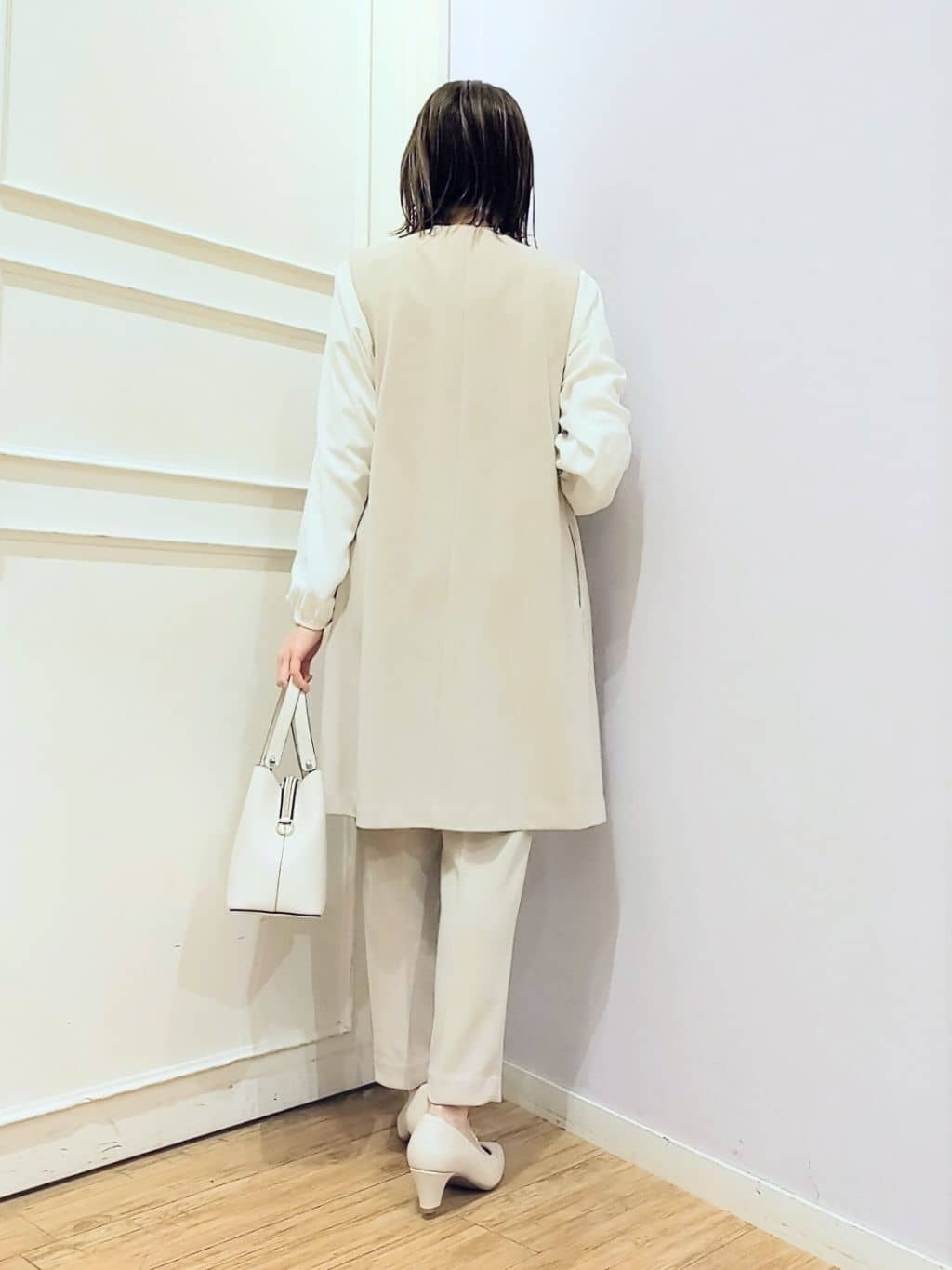 miomioさんの「SHOO･LA･RUE｜【セレモニー】ロンデルマグネットネックレス」を使ったコーディネート