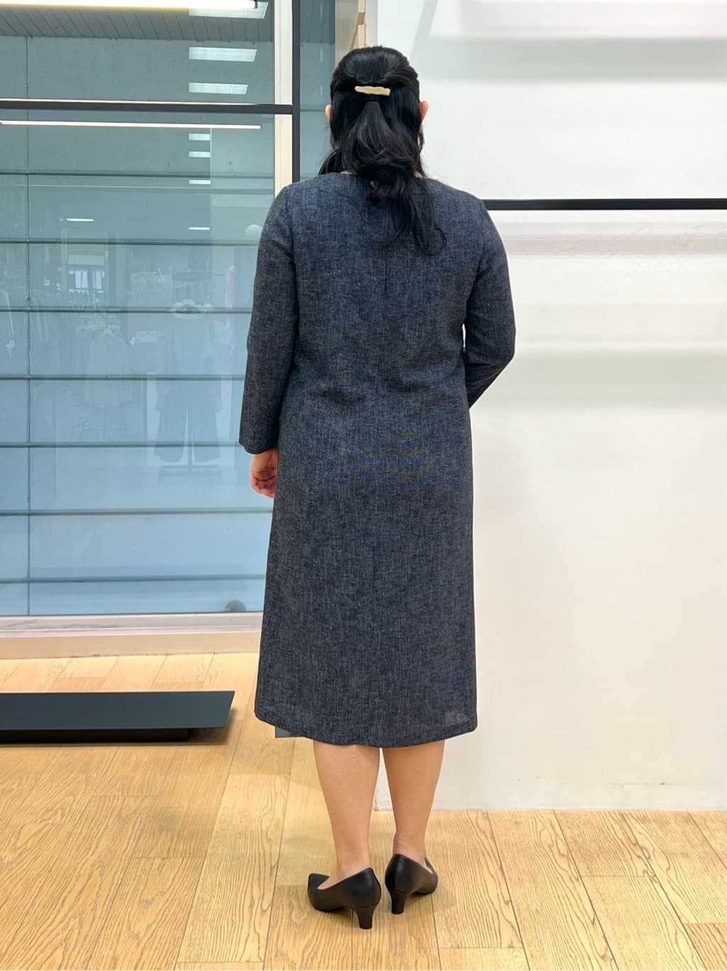 shimaさんの「INDIVI｜【マルチWAY】3点セットパール調ネックレス」を使ったコーディネート