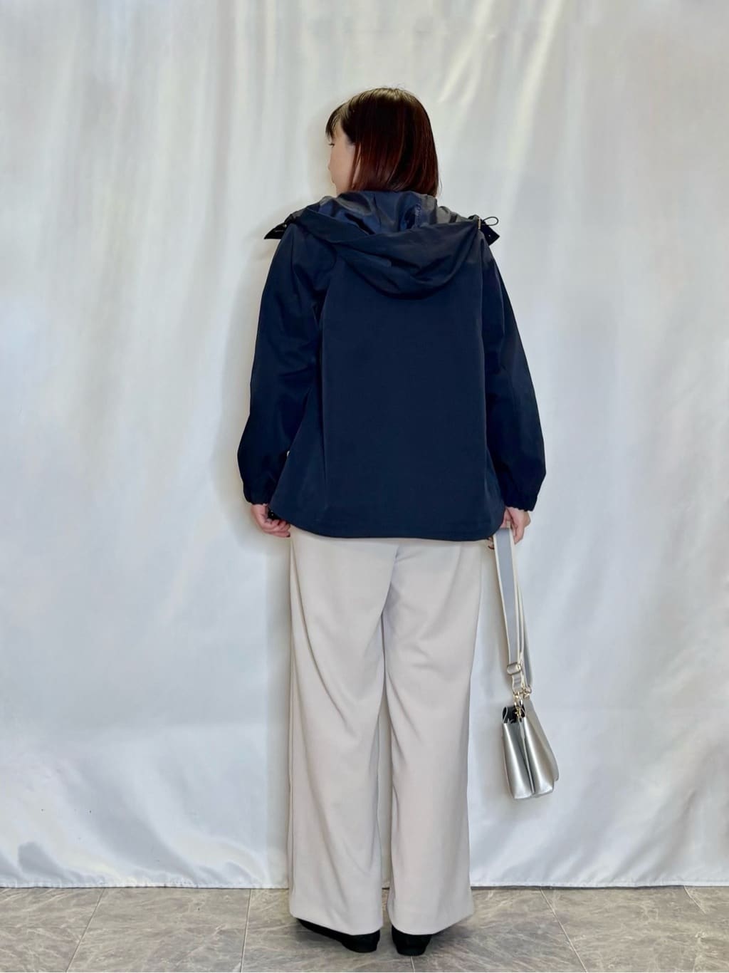 ネリさんの「SHOO･LA･RUE｜【S-LL/洗濯機可】着こなしいろいろ 首元すっきりボートネック ボーダーロンT」を使ったコーディネート