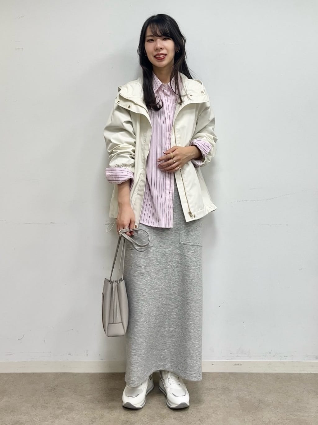cotaniさんの「SHOO･LA･RUE｜【軽量/高レビュー】見た目よりもたっぷり入る ふわっと軽い3層ショルダー」を使ったコーディネート