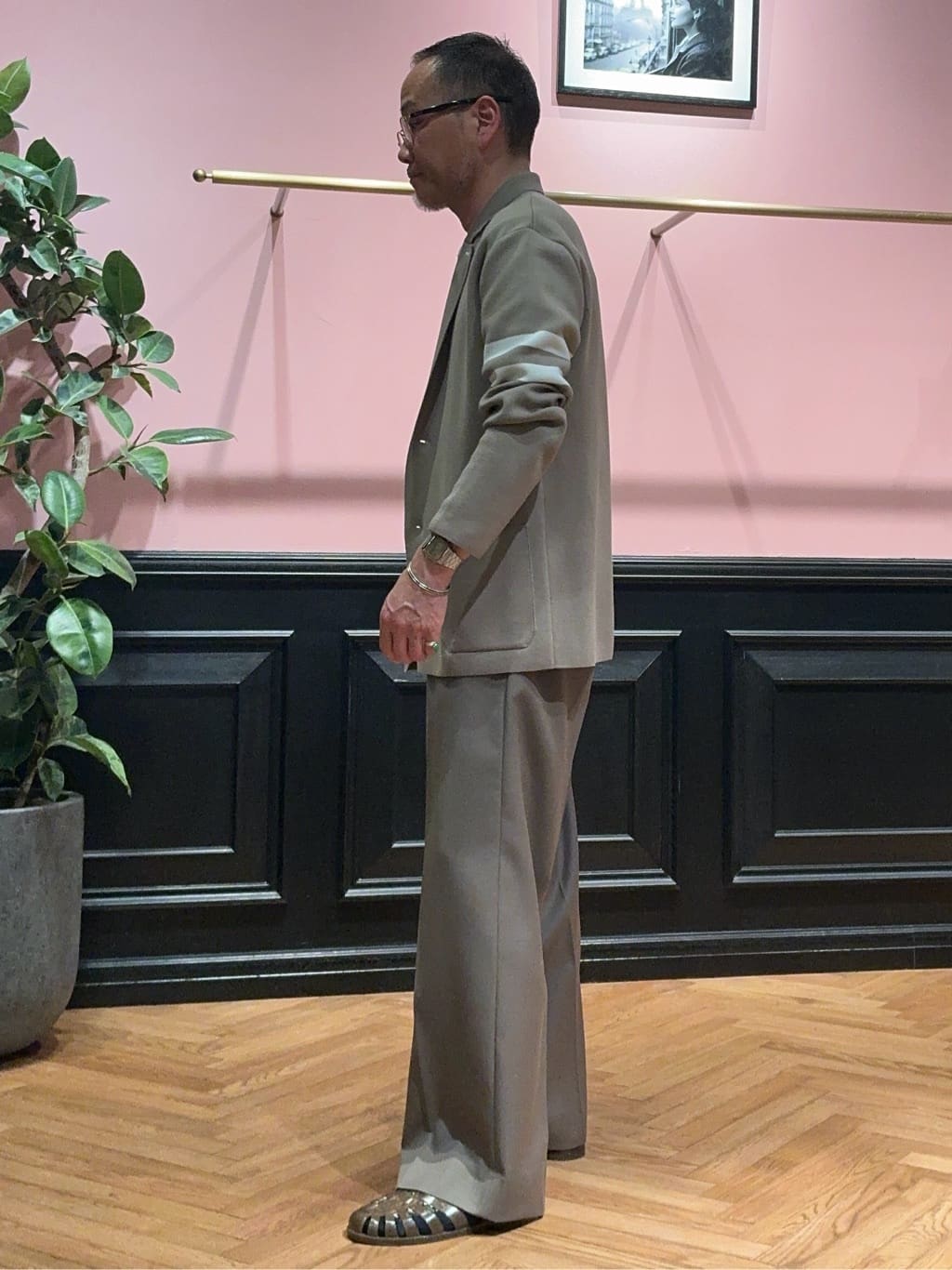 torigoeさんの「DRESSTERIOR｜【ウォッシャブル】スプリング ニットジャケット」を使ったコーディネート