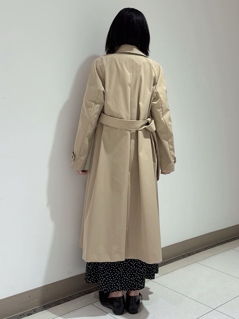環さんの「UNTITLED｜◆【はっ水/洗える】タスランステンカラーコート」を使ったコーディネート