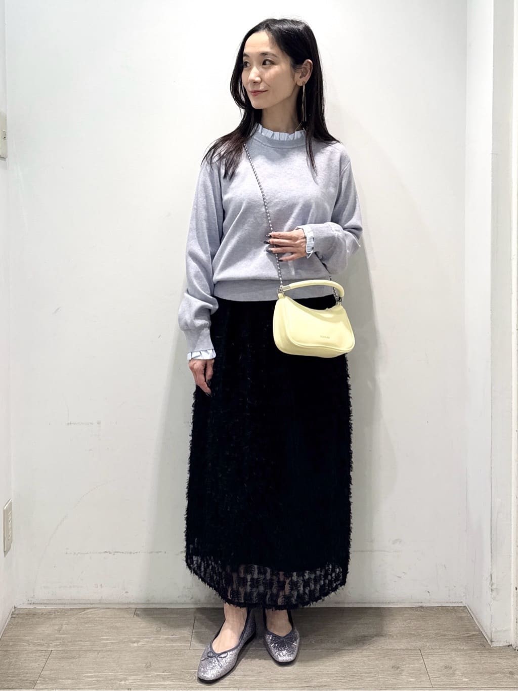 yuicciさんの「OPAQUE.CLIP｜リバーシブル配色ノーカラーコート【洗濯機OK】」を使ったコーディネート