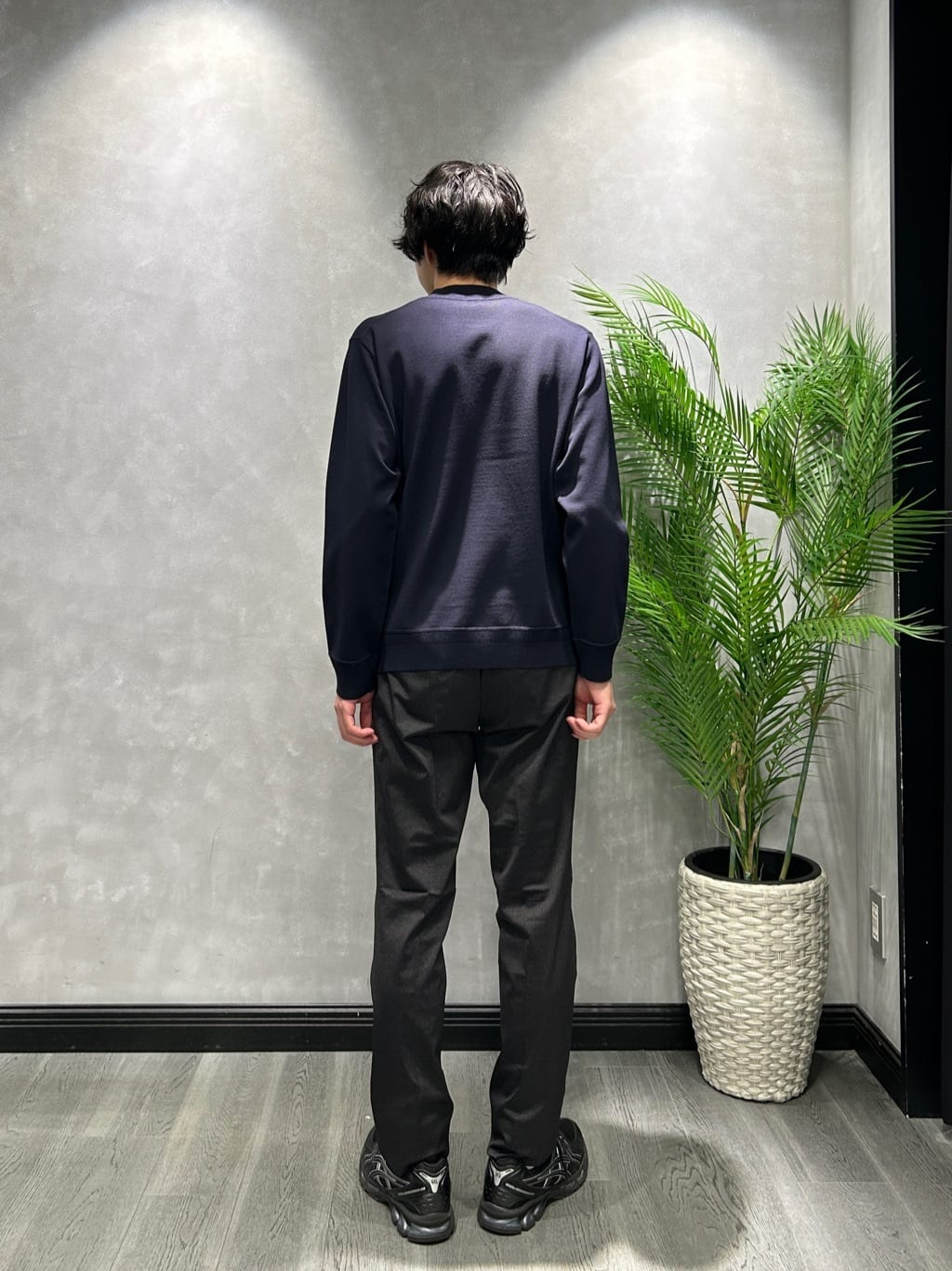 ruiさんの「TAKEO KIKUCHI｜カシミヤブレンド ビーバー調ピンヘッドスタンドカラーコート」を使ったコーディネート