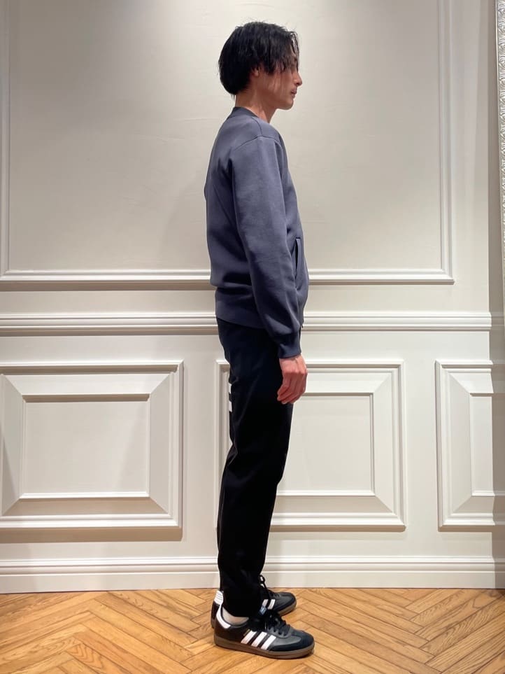 橋本さんの「DRESSTERIOR｜◆スプリング ニットブルゾン」を使ったコーディネート