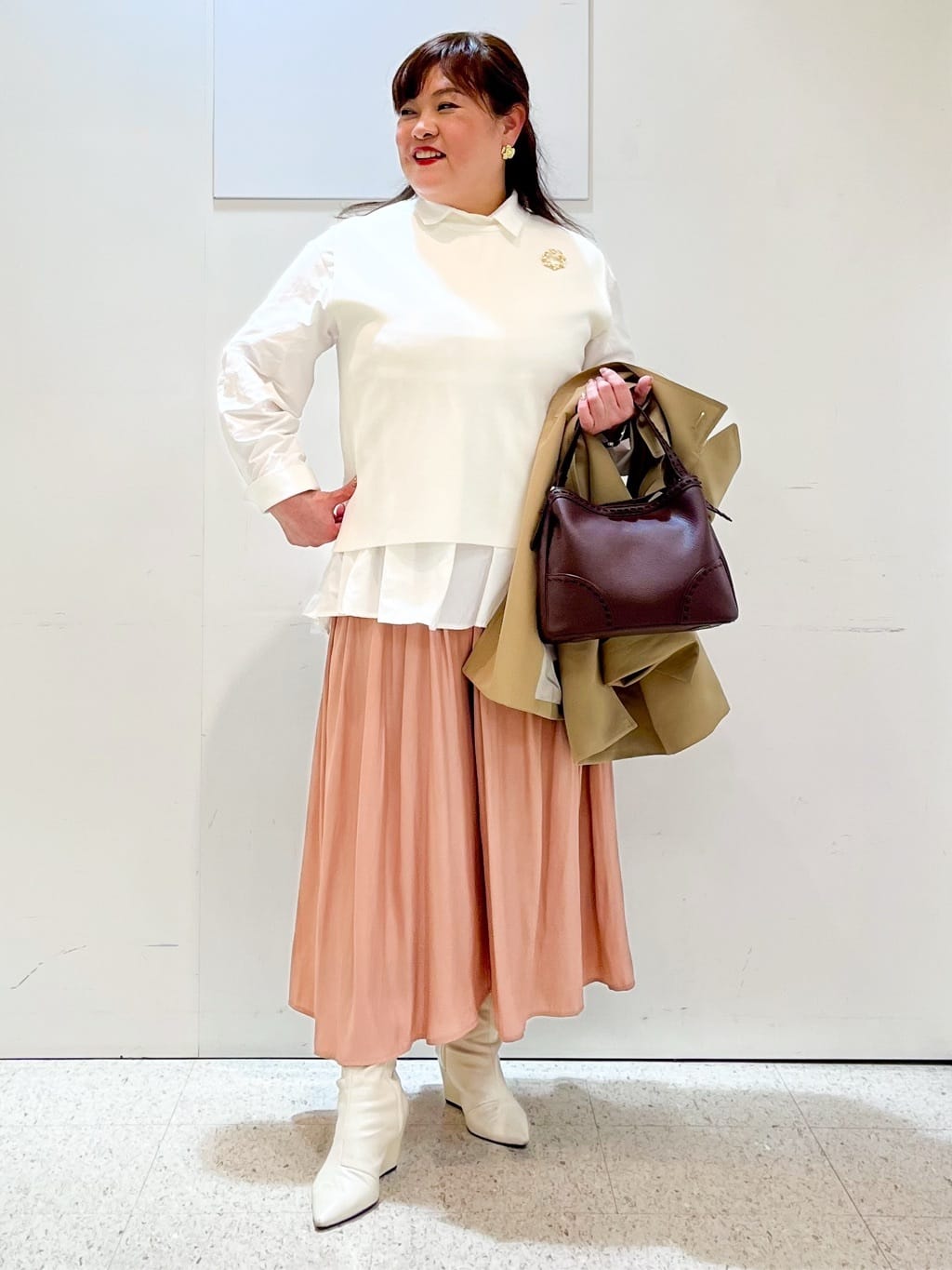 kimmyさんの「Reflect｜【オン・オフ着回しやすい◎】ダブルブレストジャケット」を使ったコーディネート