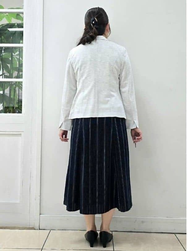 fkeさんの「Reflect｜【SS-4Lサイズ】ピンタック&times;スカラレースブラウス」を使ったコーディネート