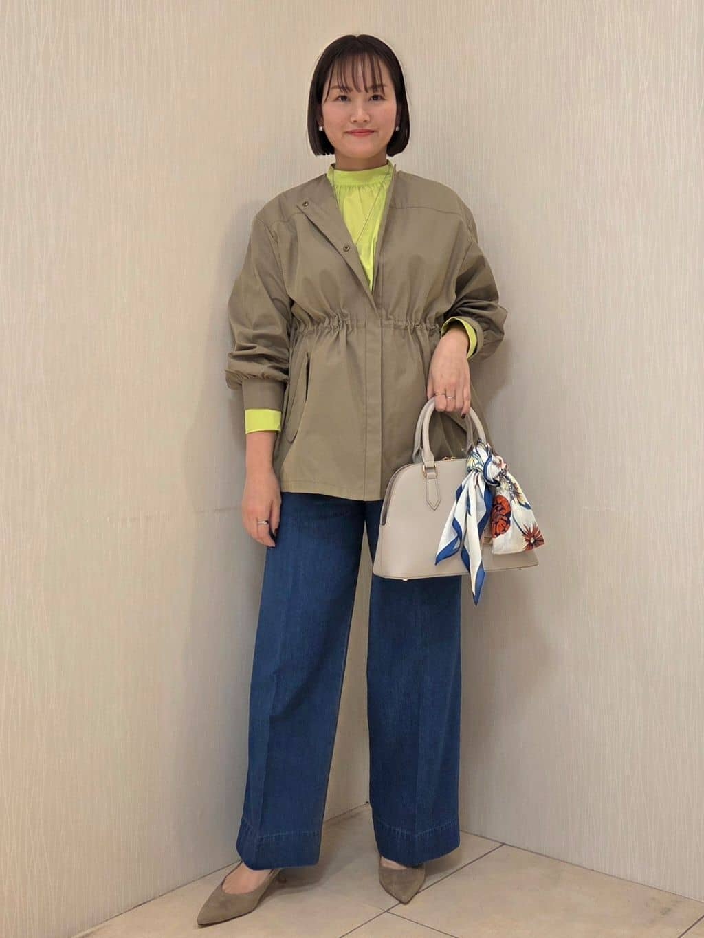 naokoさんの「UNTITLED｜◆【はっ水】ライトコットンミリタリーコート」を使ったコーディネート