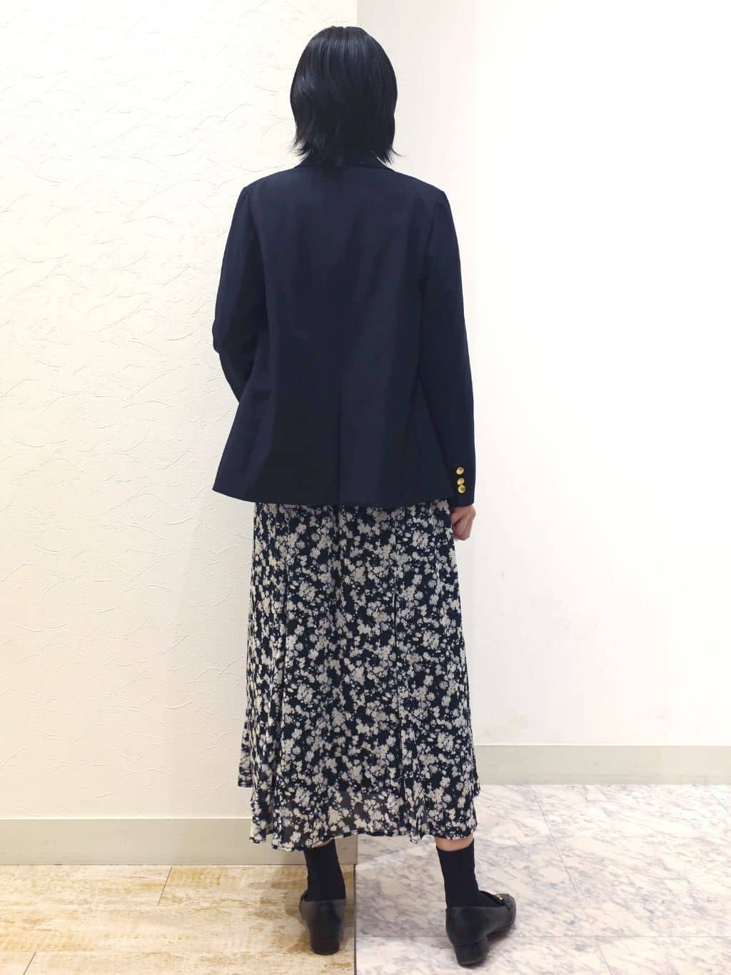 ケイさんの「grove｜【マシンウォッシュ/防シワ】ダブルテーラードジャケット【着回しカセット】」を使ったコーディネート