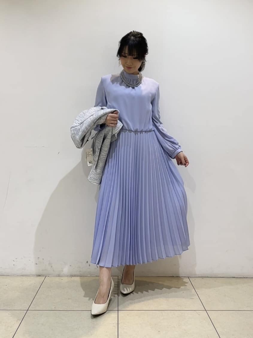 watanabeさんの「UNTITLED｜【きれいめ】ツイード ペプラムジャケット」を使ったコーディネート
