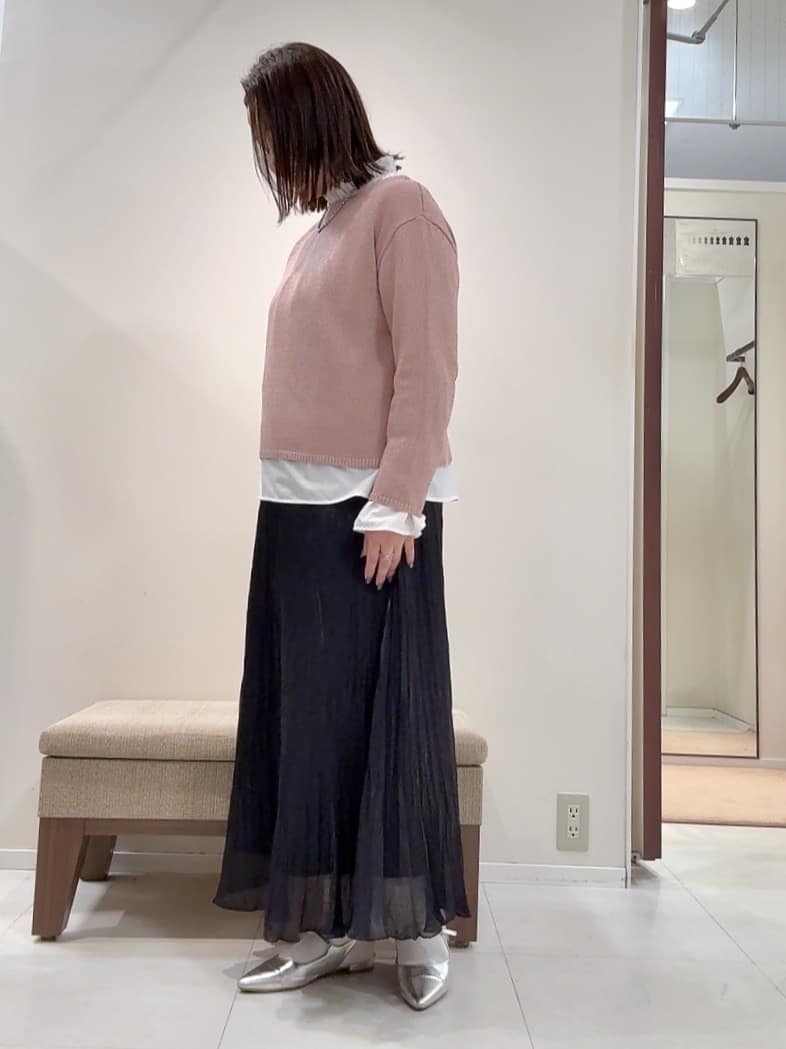 YUIさんの「UNTITLED｜◆【はっ水】ライトコットンミリタリーコート」を使ったコーディネート