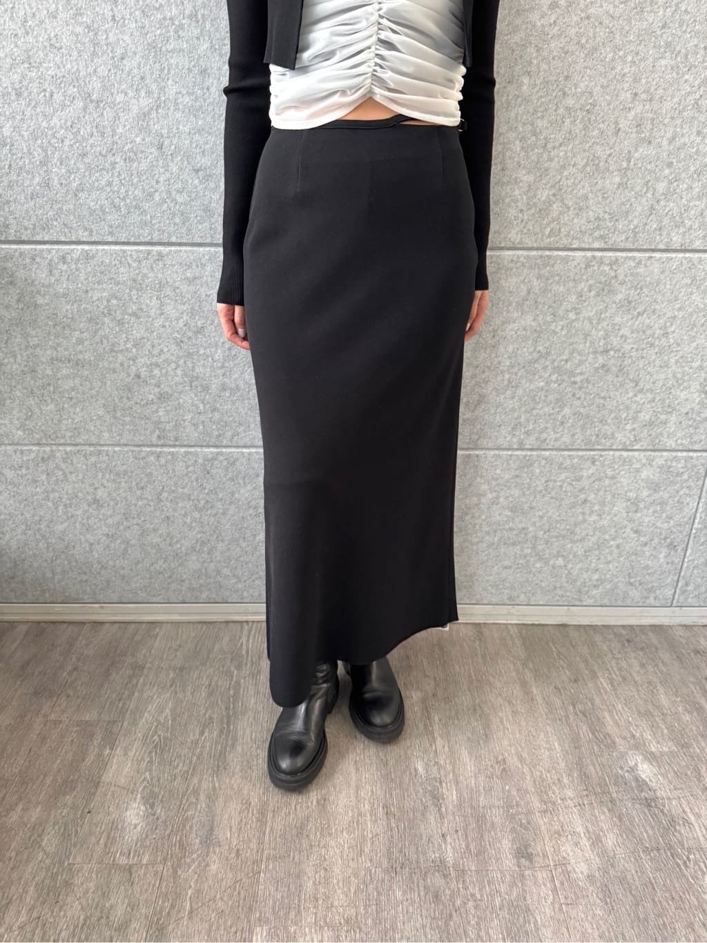 uchi__yamaさんの「CODE A｜organza shirring cami」を使ったコーディネート