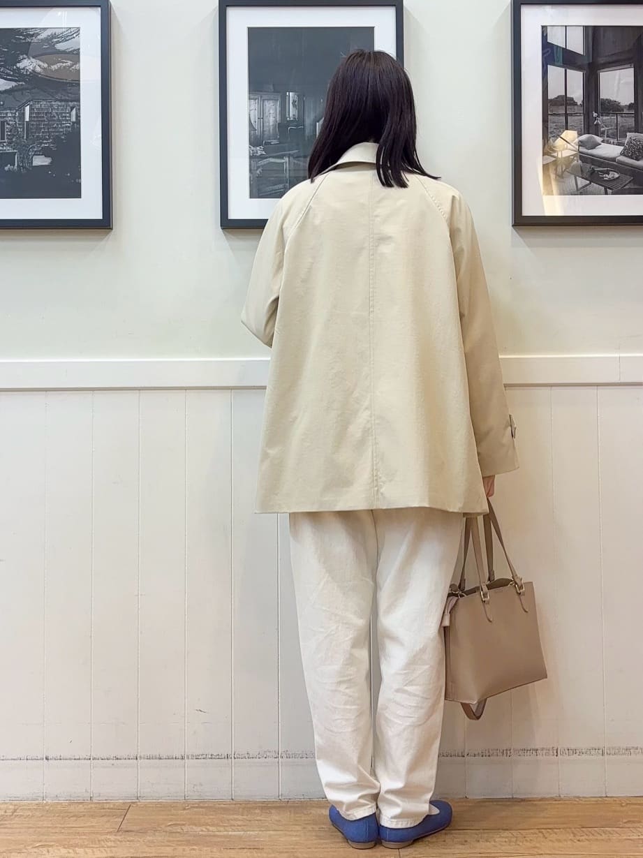 えぬさんの「SHOO･LA･RUE｜【SHOO・LA・RUE DENIM】大人のきれいめカジュアルに デニムテーパードパンツ」を使ったコーディネート