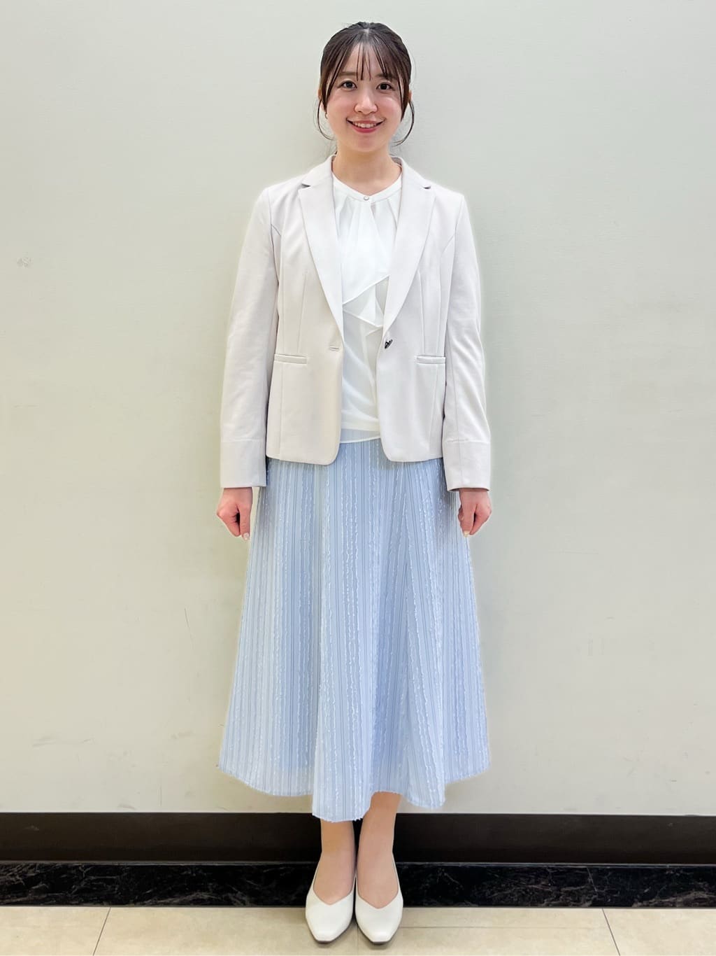 mikikoさんの「Reflect｜【SS-4Lサイズ／UVカット／接触冷感】匠ジャケット／ベーシックテーラード」を使ったコーディネート
