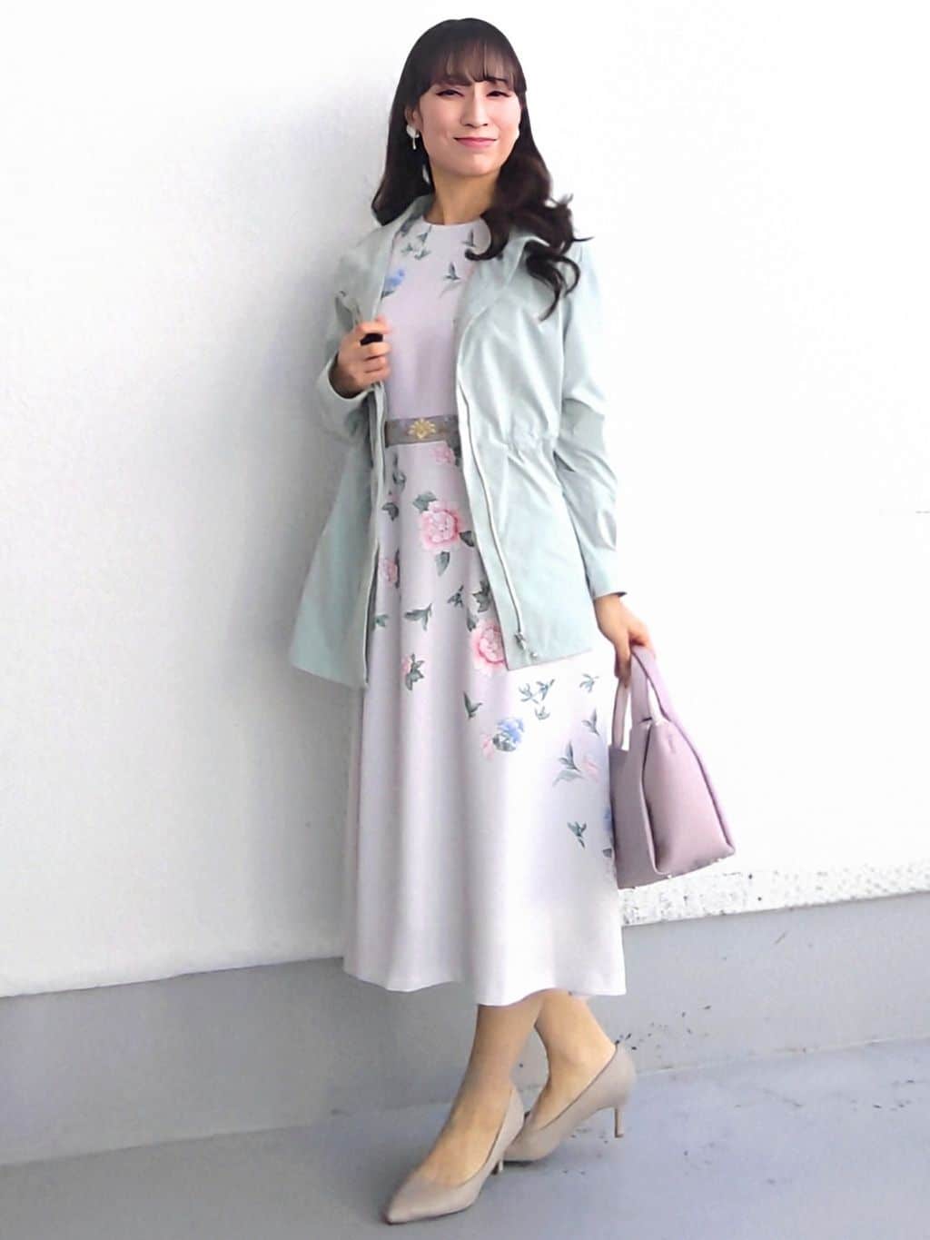 keinaさんの「SunaUna｜【手洗い可／軽量/フードなし】スタンド衿ブルゾン」を使ったコーディネート