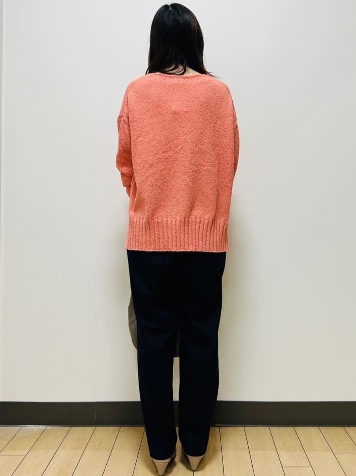 miiiさんの「Reflect｜【レイヤードにおすすめ◎】ロング丈リラクシーニット」を使ったコーディネート