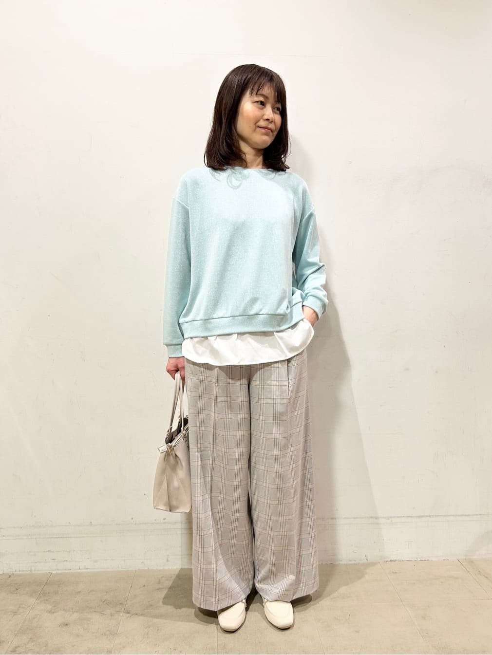 Mさんの「SHOO･LA･RUE｜【洗える】ニットローファー」を使ったコーディネート