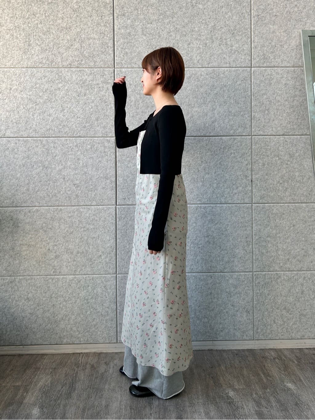 harunaさんの「CODE A｜【Re】ribbon sweat pants」を使ったコーディネート