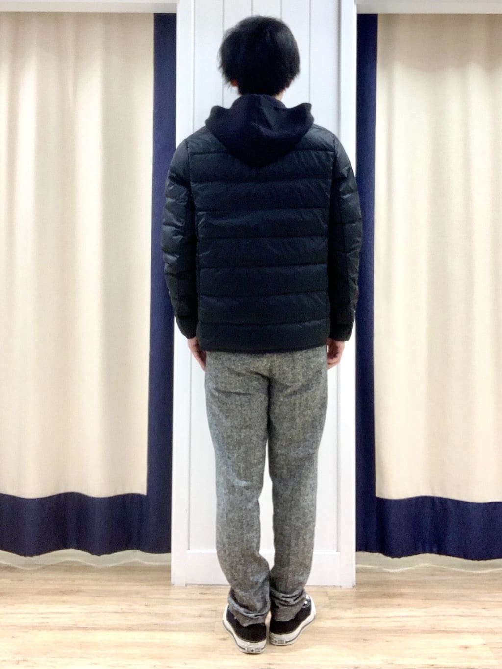 Takaさんの「Dessin｜【ウエストゴム/洗える】ツイードパンツ」を使ったコーディネート