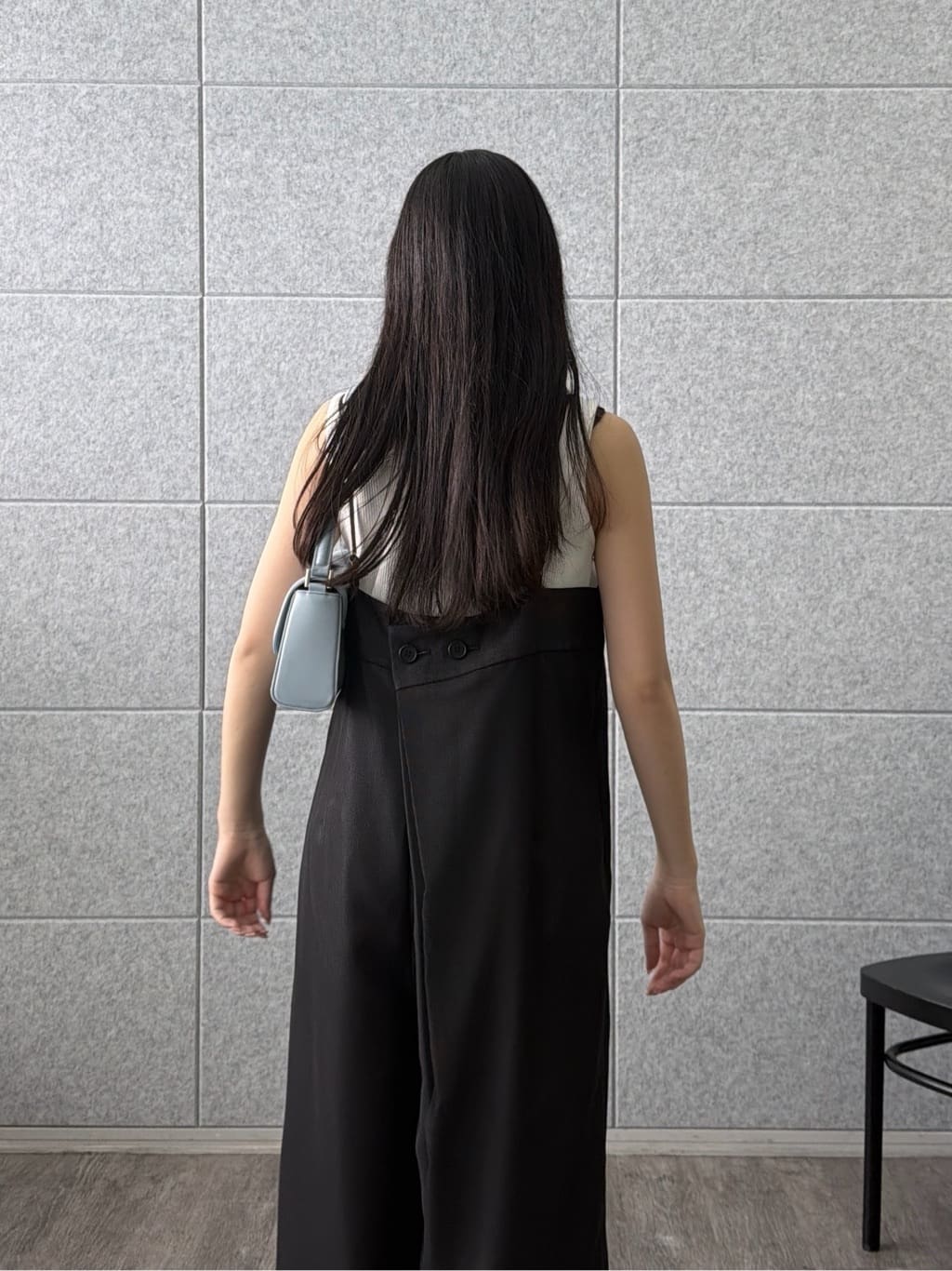 rinaさんの「INDIVI｜メッシュロンパース」を使ったコーディネート