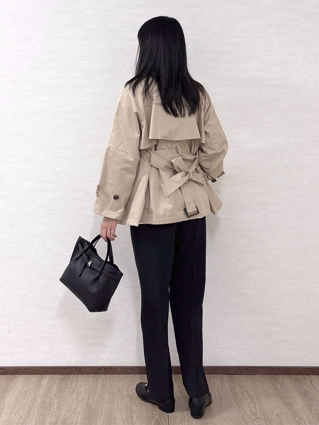 sachikoさんの「OPAQUE.CLIP｜ミドルトレンチコート【洗濯機OK】」を使ったコーディネート